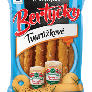 Hospodské brambůrky Bertyčky Tvarůžkové - 90g