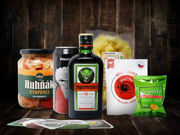 Domácí pivotéka Dárkové balení Jägermeister